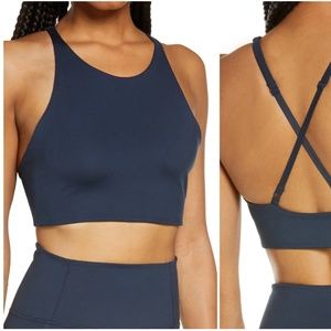 Girlfriend Collective Topanga Bra - Midnight